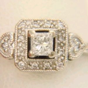 14kt diamond ring